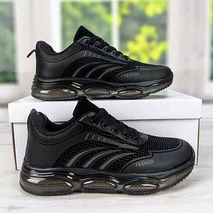 Кросівки дитячі для хлопчика чорні на пінковій підошві Paliament 5149, фото 1