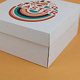 Коробка Великодня 200*200*100 мм Коробка для подарункового боксу до Великодня, фото 3