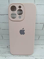 Чехол на iPhone 15 Pro Max накладка бампер противоударный Original Soft Pink sand