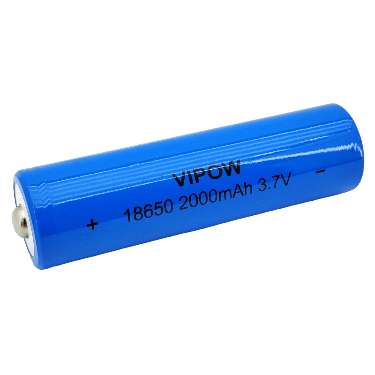 Аккумулятор 18650 Li-Ion Vipow ICR18650 TipTop, 2000mAh, 3.7V, Blue Q50 ...