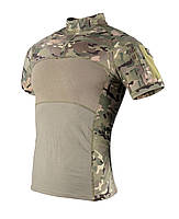Боевая потоотводная рубашка Tactical Series Multicam, летний убакс, тактический убакс мультикам, военный убакс