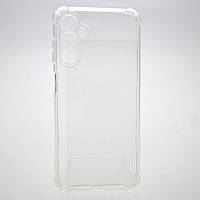 Силиконовый прозрачный чехол накладка TPU WXD Getman для Samsung M14 Galaxy M145 Transparent