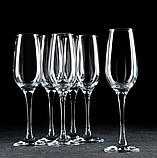 Набір келихів Pasabache для шампанського Amber 200 мл 6шт 440295, фото 3