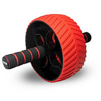 Колесо для пресса Power System PS-4107 Full Grip AB Red + коврик Red/Black D_1166