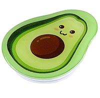 Универсальная Подставка Popsocket для телефона Fruits Авокадо Smile 14, держатель для смартфона попсокет