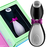 Вакуумний вібратор пінгвін Satisfyer Pro Penguin стимулятор, фото 3