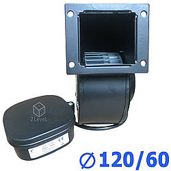 Радіальний металевий вентилятор 120/60 mm Центробежний вентилятор у спіральному корпусі QuickAir серії WR