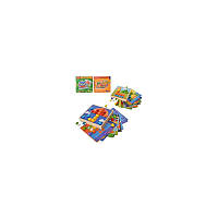 Дерев'яна іграшка Мозаїка MD 1816 ігрове поле, картки 10шт, 2вида, в кор-ці, 25-25-5см