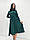 Вельветова жіноча сукня міді, фото 6