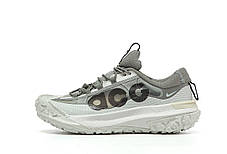 Кросівки чоловічі Nike ACG Mountain Fly 2 Grey White Взуття Найк Маунтін Флай сірі текстиль нейлон демісезон, фото 3