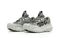 Кросівки чоловічі Nike ACG Mountain Fly 2 Grey White Взуття Найк Маунтін Флай сірі текстиль нейлон демісезон, фото 4