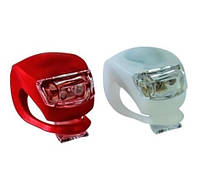 Фонарь велосипедный LED Light Set HJ008-2 Red/White