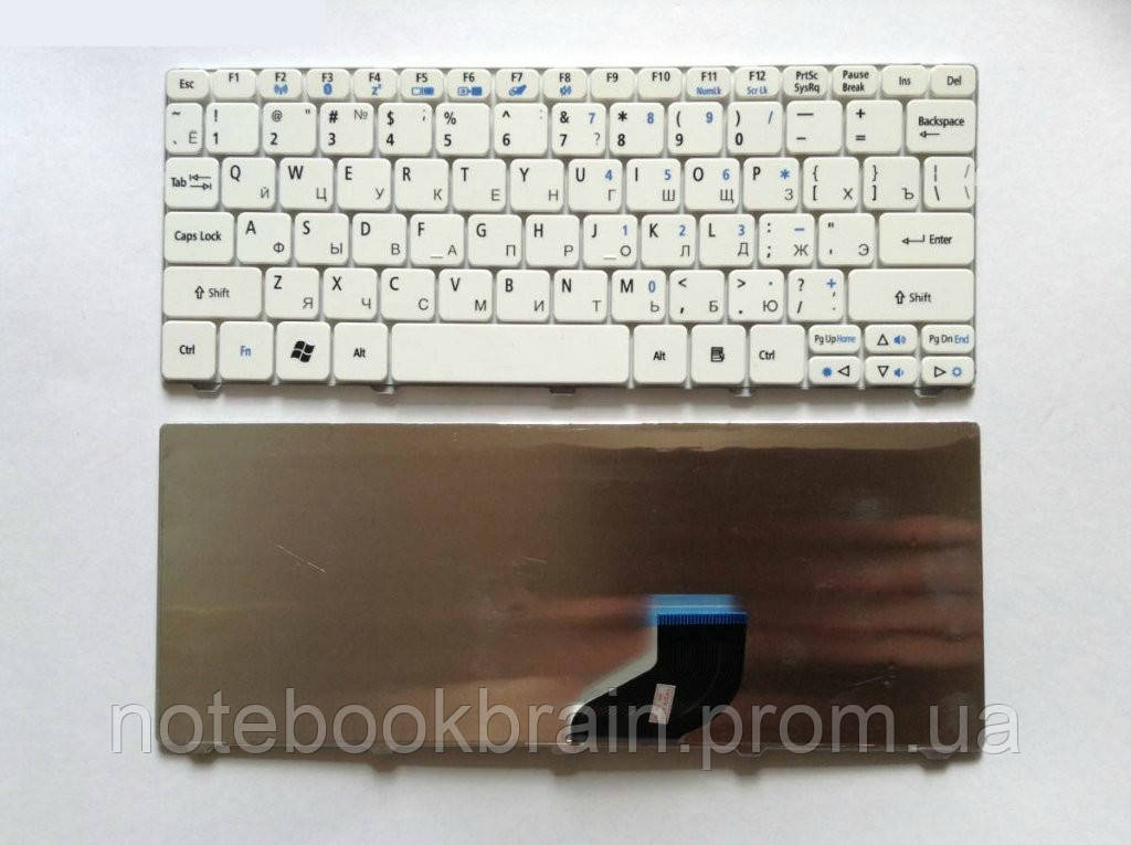 Клавіатура Acer aspire one ZE6 ZE7 ZH9 type 2