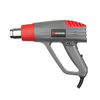 Фен INTERTOOL DT-2420 технiчний, 2000 Вт, 3 режими, 60-600 °С, 300-500 л/хв., фото 3