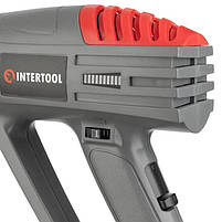 Фен INTERTOOL DT-2420 технiчний, 2000 Вт, 3 режими, 60-600 °С, 300-500 л/хв., фото 5
