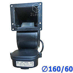 Радіальний металевий вентилятор QuickAir серії WR Відцентровий вентилятор у спіральному корпусі 160/60