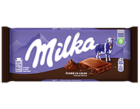 Шоколад молочный Milka Crema cu Cacao Швейцария 100г