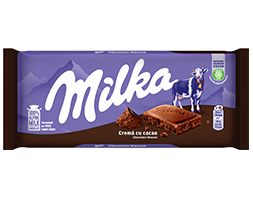 Шоколад молочний Milka Crema cu Cacao Швейцарія 100 г