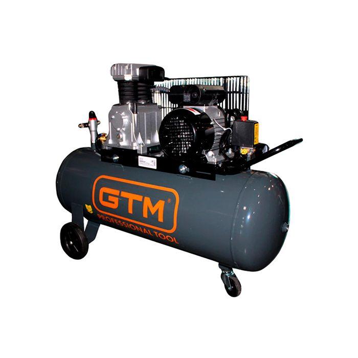 Поршневий повітряний компресор 100 л GTM KCH2070B-100L ремінний (27156)