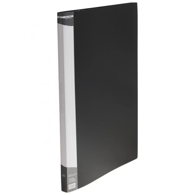 Папка на 20 файлів, чорна А3 формату Buromax BM.3610-01, фото 1