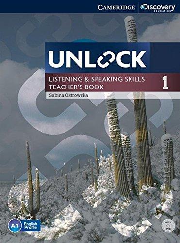 Unlock 1 Listening and Speaking Skills teacher's Book with DVD (книга для вчителя)