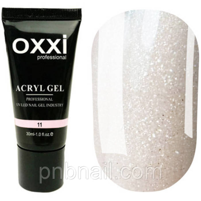 Acryl-Gel OXXI professional No11 із шимером, 30 мл