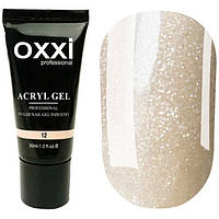 Acryl-Gel OXXI professional No12 із шимером, 30 мл