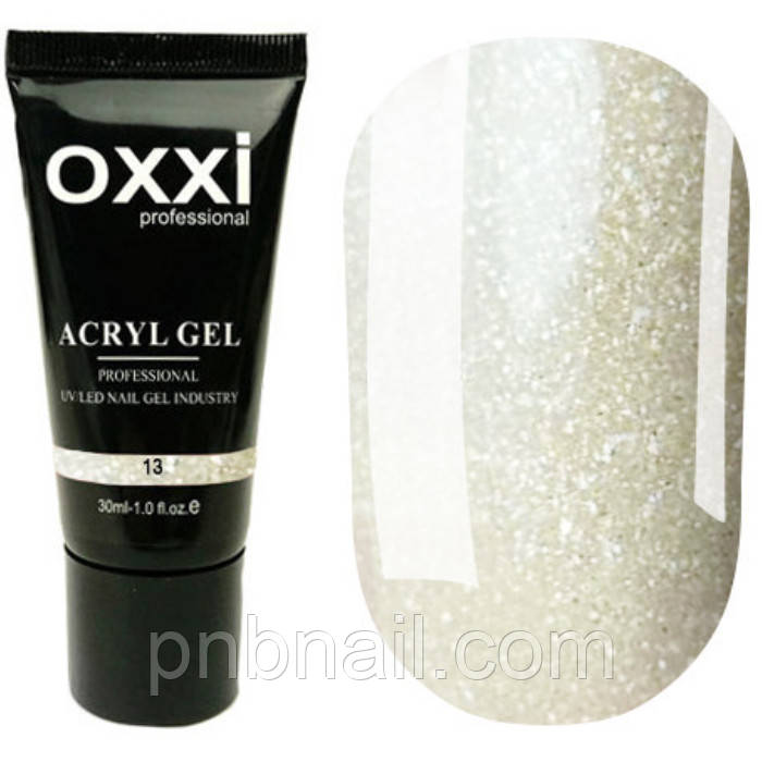 Acryl-Gel OXXI professional No13 із шимером, 30 мл