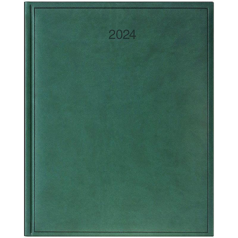 Щотижневик датований 2024 рік, А4 формату, зелений, 152 аркуши Brunnen Бюро Torino