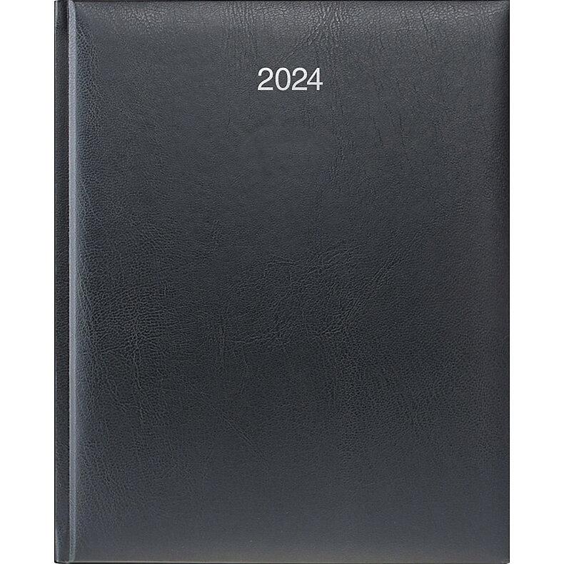 Щотижневик датований 2024 рік, А4 формату, чорний, 152 аркуши Brunnen Бюро Miradur