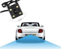Високоякісна цифрова камера заднього огляду автомобільна 4 LED 12 V, Паркувальна мінікамера в машину hop