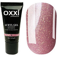 Acryl-Gel OXXI professional No16 із шимером, 30 мл