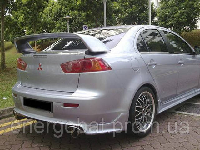 Mitsubishi lancer X Спойлер ЭВО, Митсубиси Лансер 10 Спойлер на ...