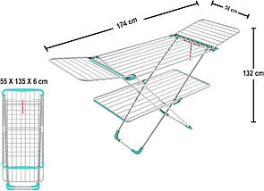 Сушарка для білизни підлогова Colombo Double (ST797), фото 2