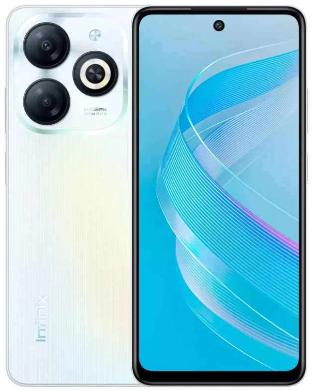 Смартфон Infinix Smart 8 (X6525D) 2/64Gb Galaxy White UA UCRF