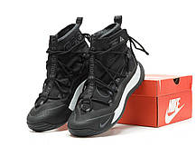 Зимові Чоловічі Кросівки Nike ACG Terra Antarktik GORE-TEX Black / Найк АСГ Терра Антарктик Чорні з Білим, фото 5