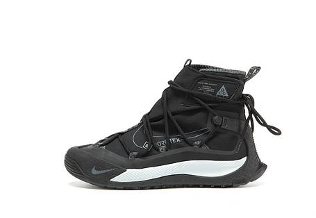 Зимові Чоловічі Кросівки Nike ACG Terra Antarktik GORE-TEX Black / Найк АСГ Терра Антарктик Чорні з Білим, фото 1