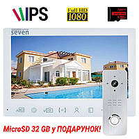 Комплект домофону 7 дюймів з панеллю виклику SEVEN DP-7575/07Kit white