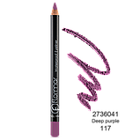 Водостойкий карандаш для глаз Flormar Waterproof Eyeliner № 117 Deep Purple (Пурпурный) 1,7 г, фото 3