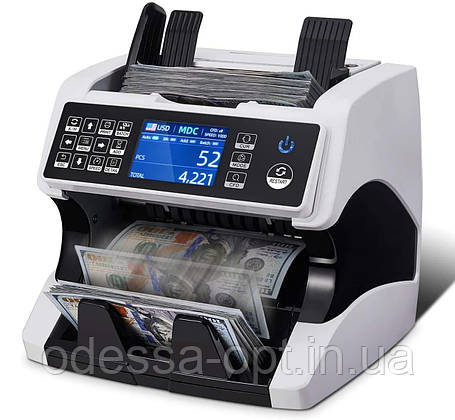 Рахункова машинка Bill Counter AL-920 подвійний детектор CIS (UAH/USD/EUR/AUTO/MULTI), фото 1