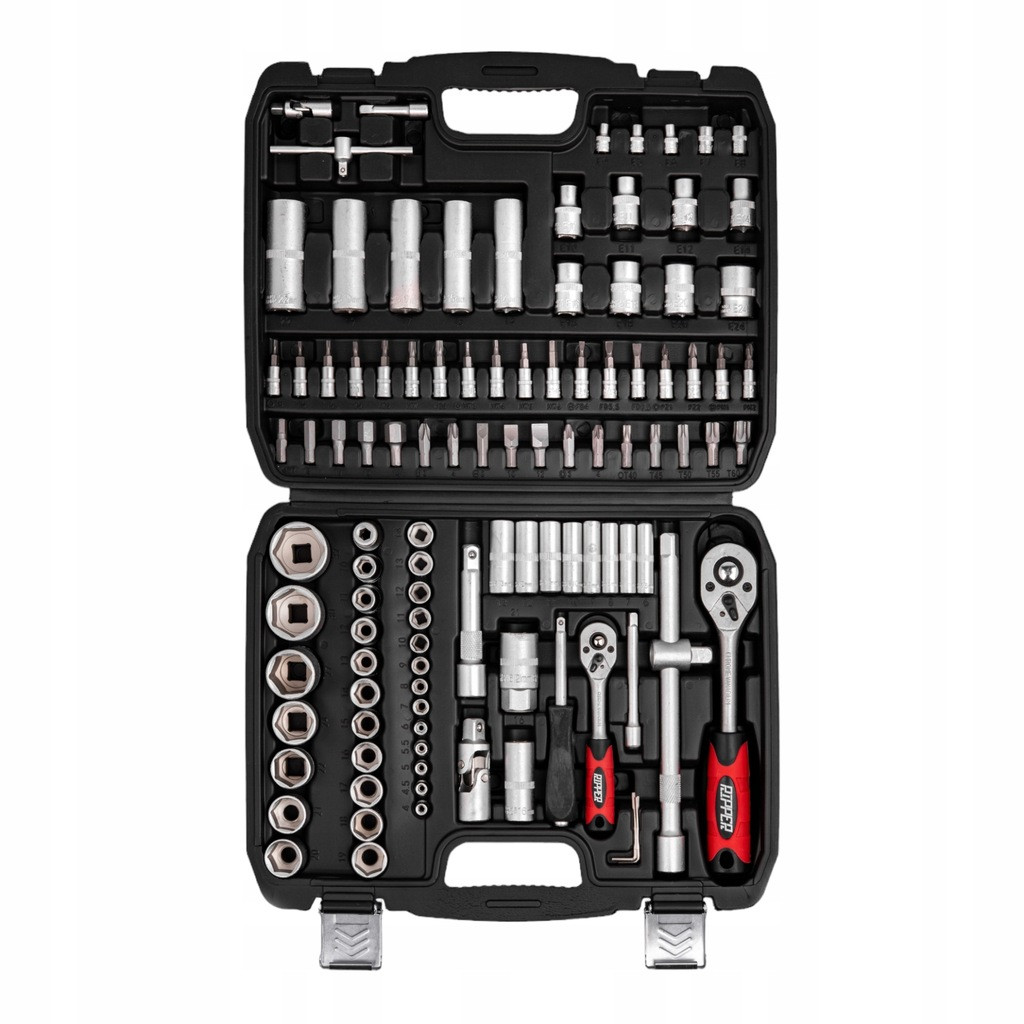 Профессиональный набор инструментов для авто Ripper M58220 108 эл. инструменты в чемодане - фото 3 - id-p2085414430
