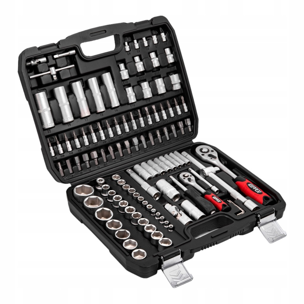 Профессиональный набор инструментов для авто Ripper M58220 108 эл. инструменты в чемодане - фото 4 - id-p2085414430