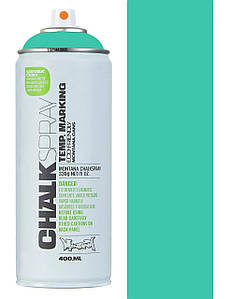 Аерозольна крейдяна фарба Montana Chalk 6120 Turquoise (Бірюзова) 400 мл