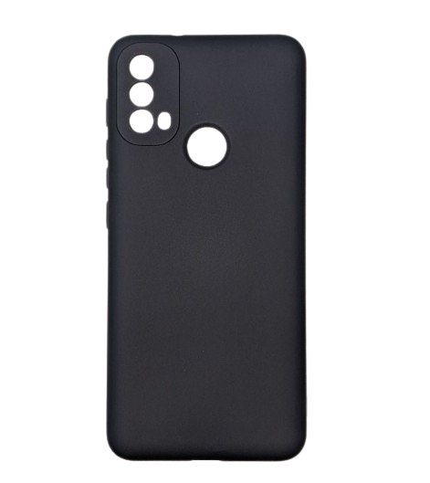 Чохол Silicone Case Motorola / Moto E40 Black, фото 1