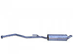 Глушник BMW E34 (BMW E34) (03.82) 92-96 525TD/TDS kat Polmostrow алюминизированный