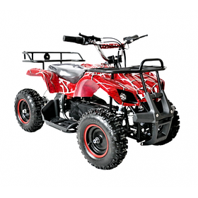 Квадроцикл дитячий дитячий Людина павук (мотор 36V 800W) ATV SN-A51 Червоний