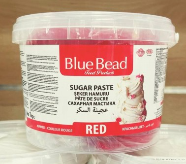Мастика Blue Bead червона, 1 кг