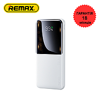 УМБ REMAX 10000 mAh 22.5 W QC + PD Швидке заряджання Дисплей Білий Павербанк Повербанк Power Bank