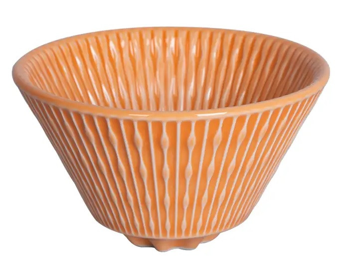 Пуровер Loveramics Flatbed Coffee Dripper керамічний Orange