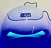 LED+UV SUN BQ-V5 120W MACAROON BLUE (макаруні синя), фото 3